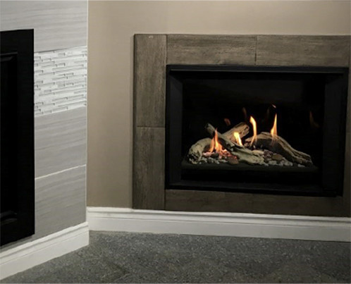 Wall mount fireplace 