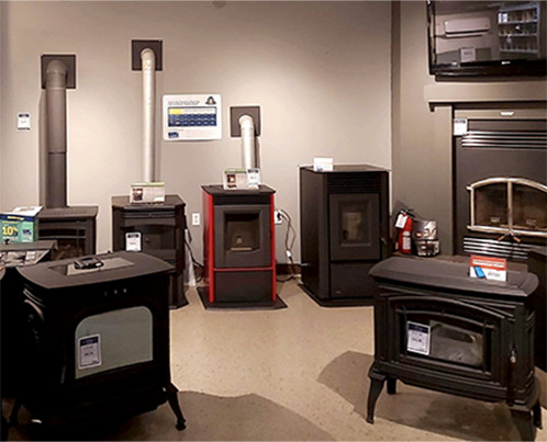 Showroom of Wood Stoves