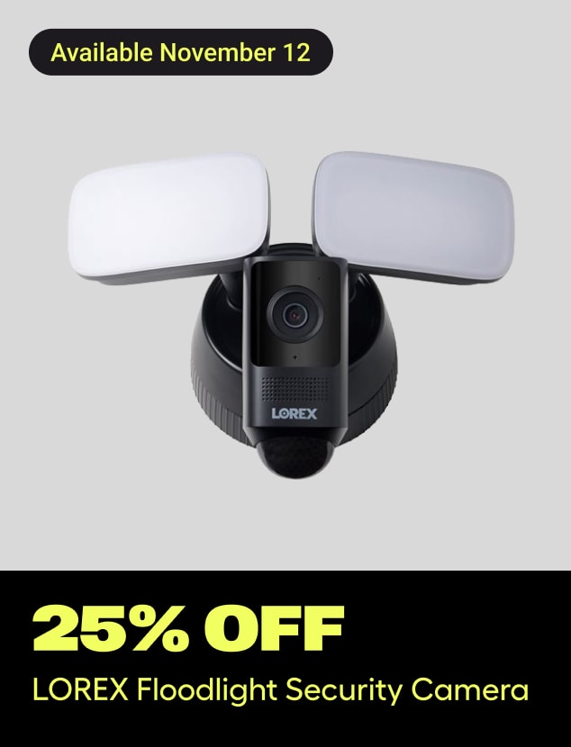 25% off
LOREX Floodlight Security Camera