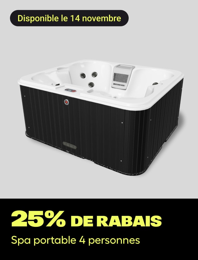 Offre du jour Spa portable pour 4 personnes