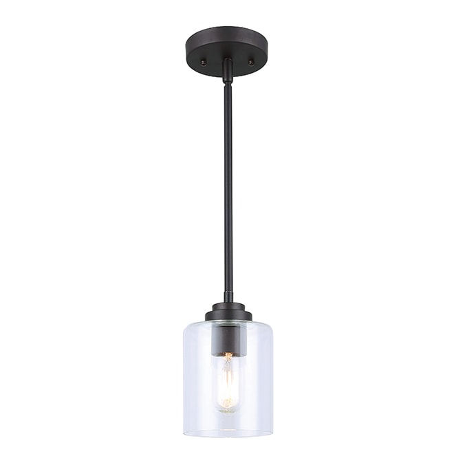 Luminaire suspendu avec globe en verre