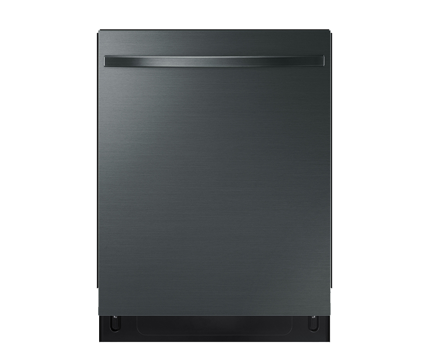 Matte black dishwasher