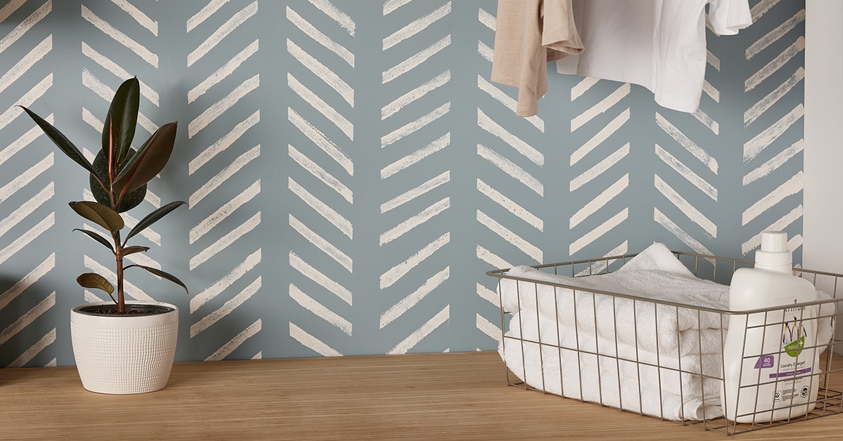 Comment créer un mur d’accent à motif herringbone