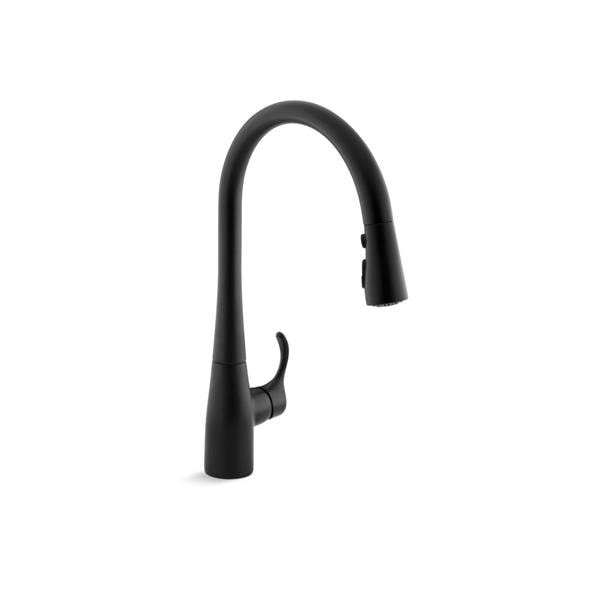 Single-hole kitchen faucet