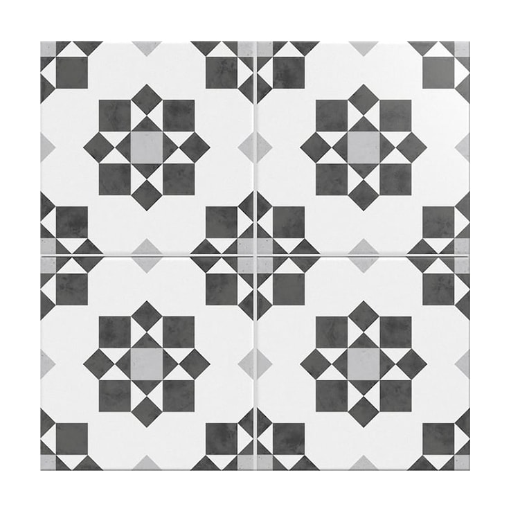 Patterned cermatic tile