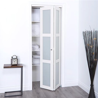 French door style bifold closet door 