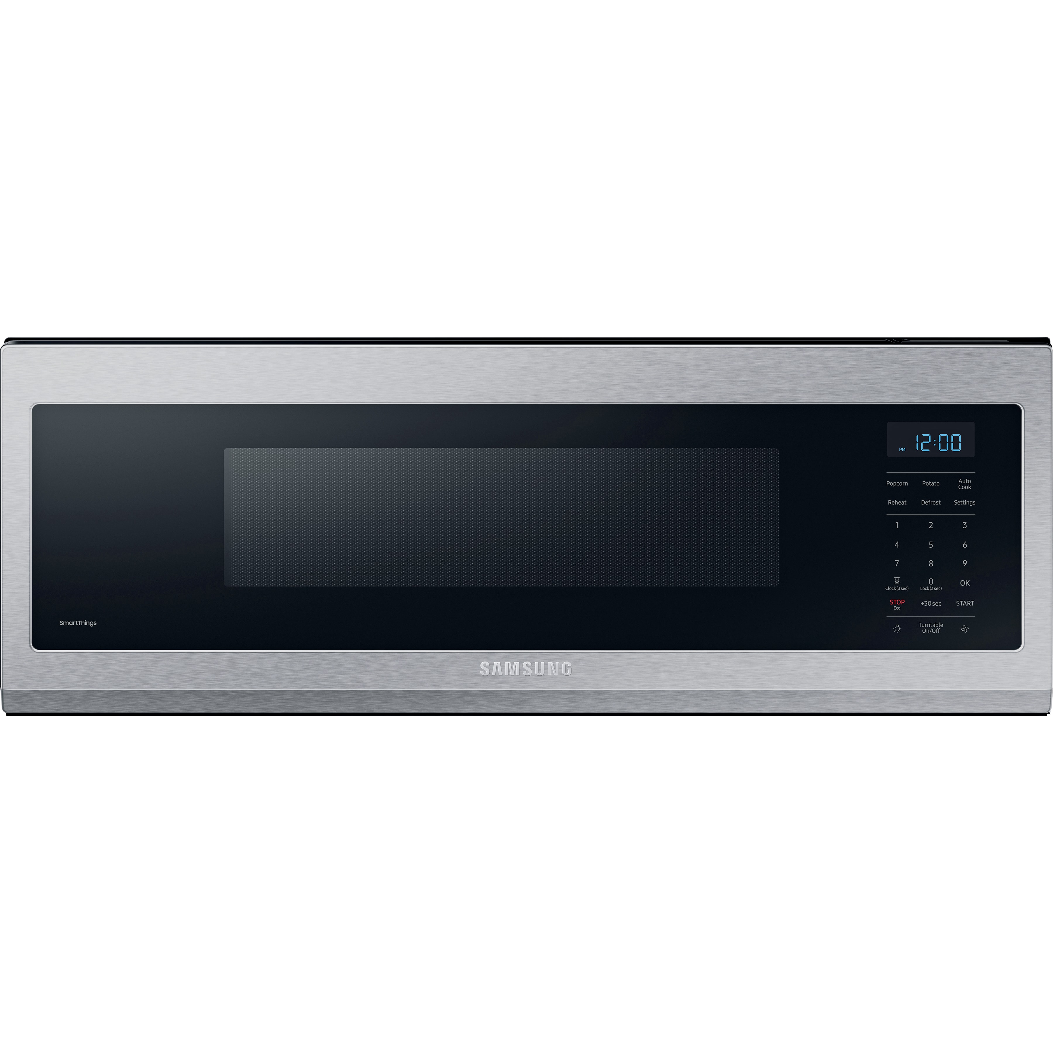 Microwave with integrated range hood