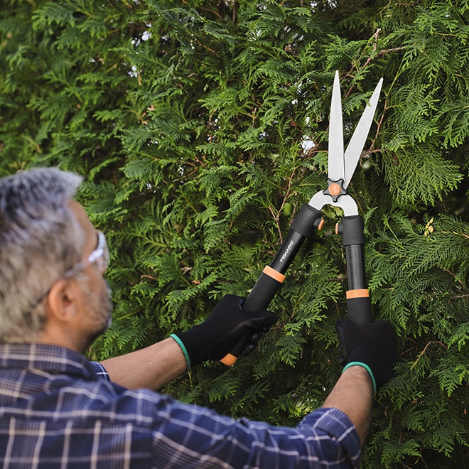 Manual hedge trimmers