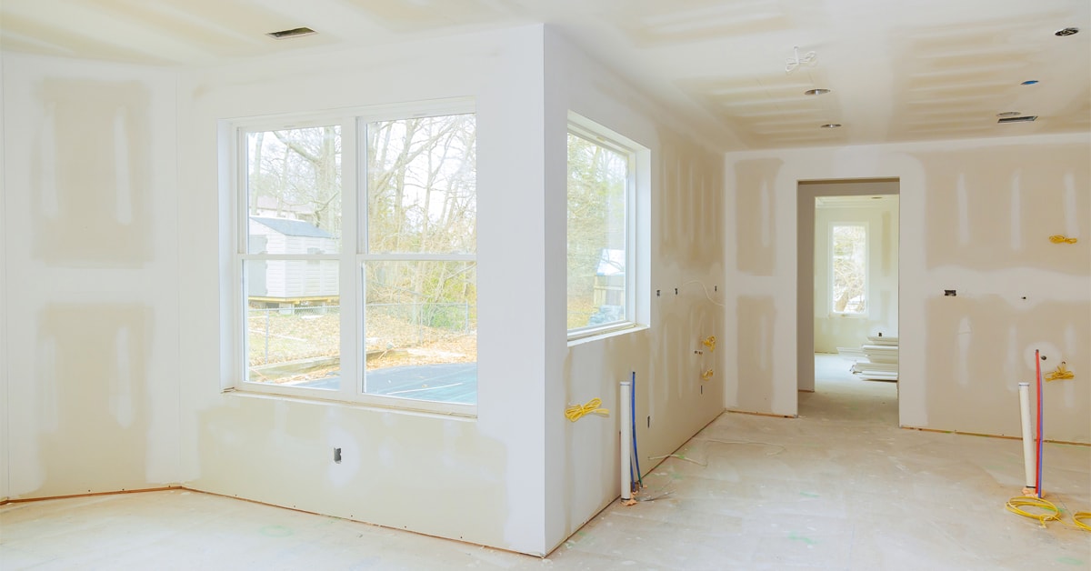 Install drywall panels