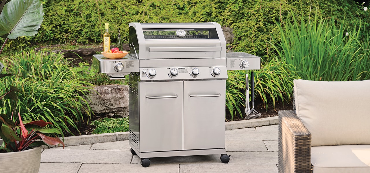 Stainless steel barbecue