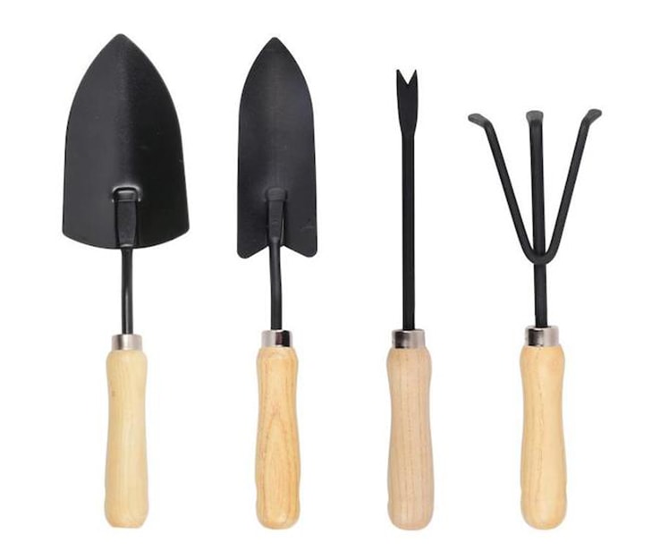 Ensemble d’outils de jardinage