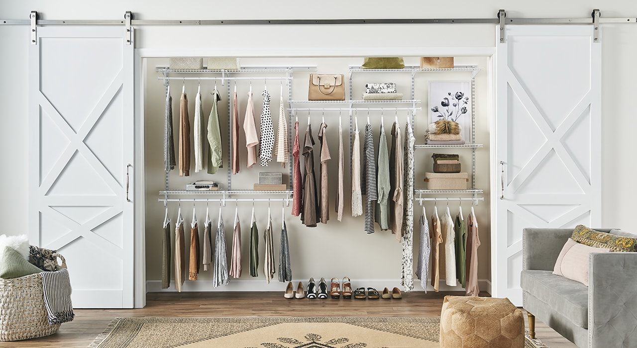 Organized closet