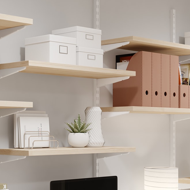 Wall shelves