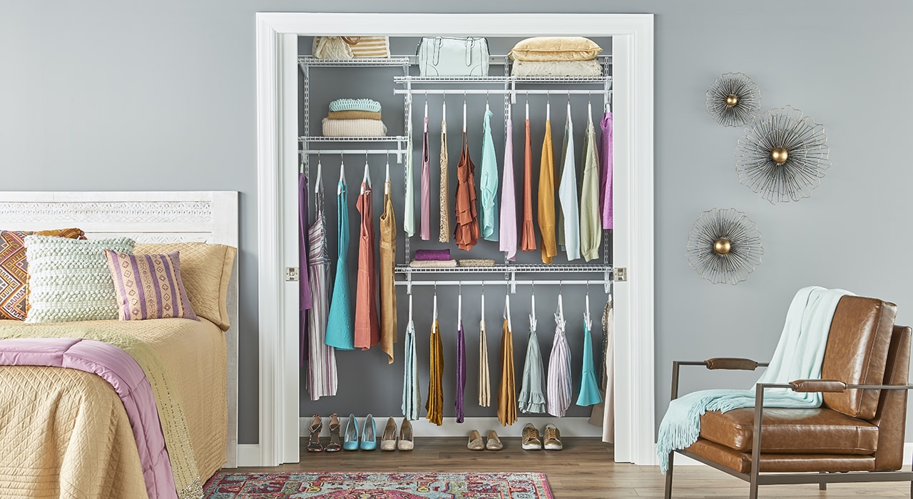 Rangement dans une chambre à coucher