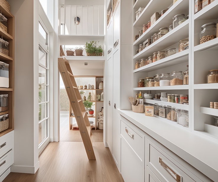 Walk-in pantry