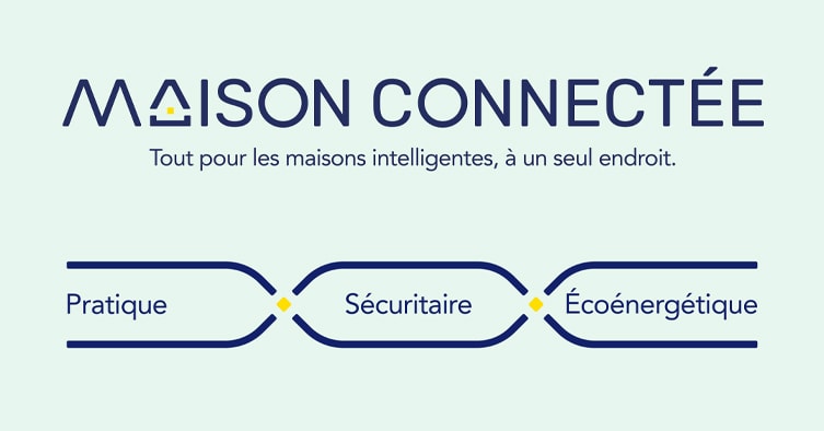 Logo de la maison connectée