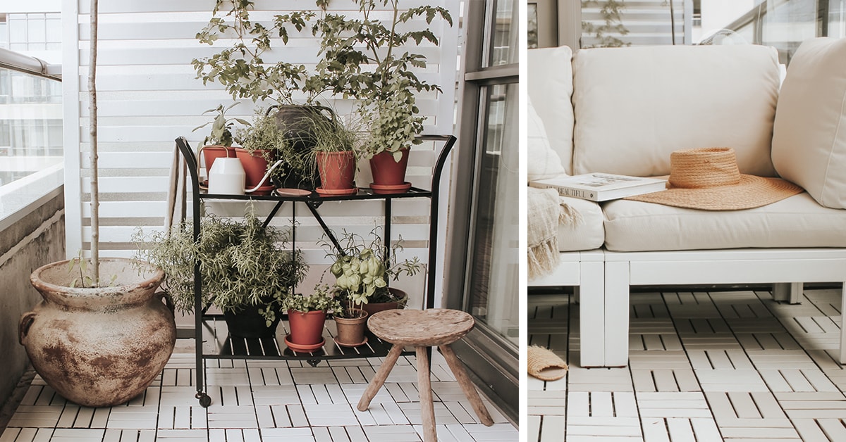 How to transform a small balcony