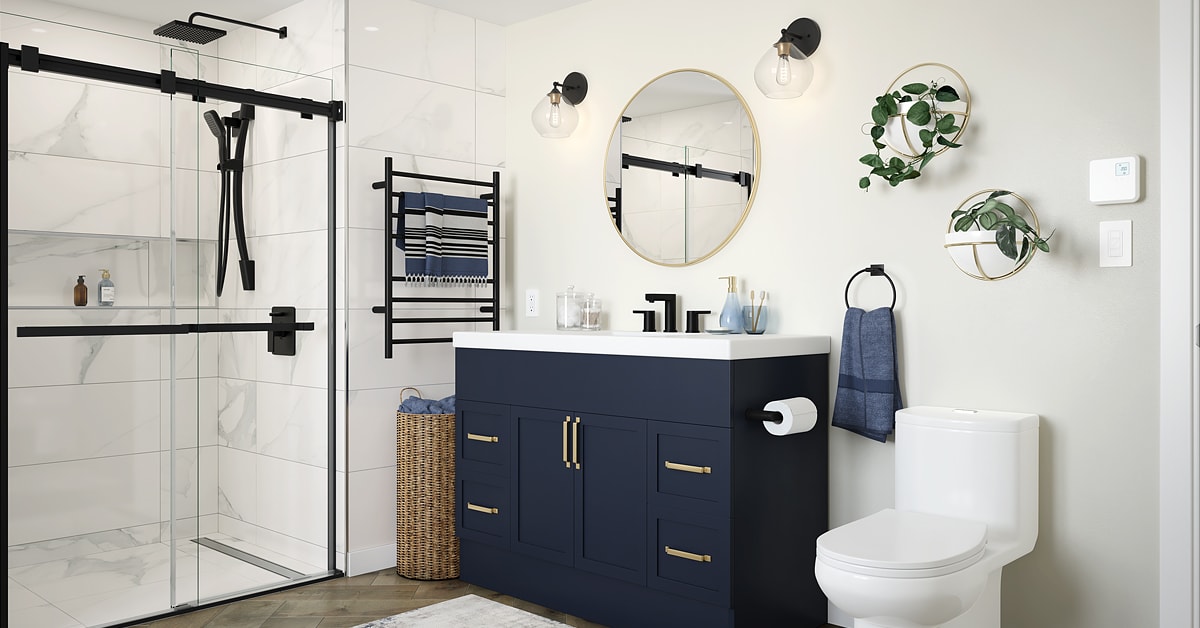 Bathroom Refresh on 3 Budgets