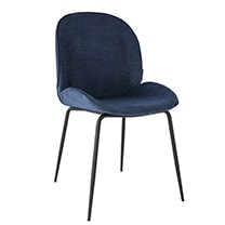 Chaise d’appoint bleu foncé