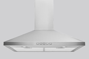 Stainless steel chimney hood