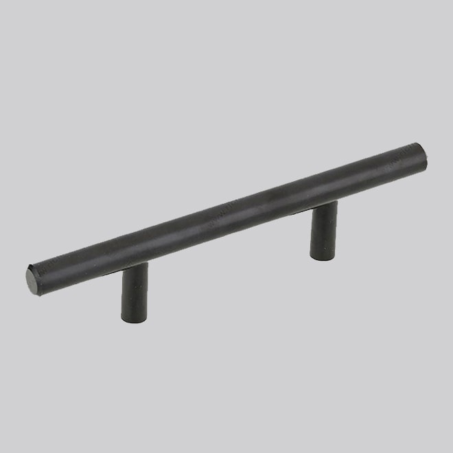 Matte black cabinet pull