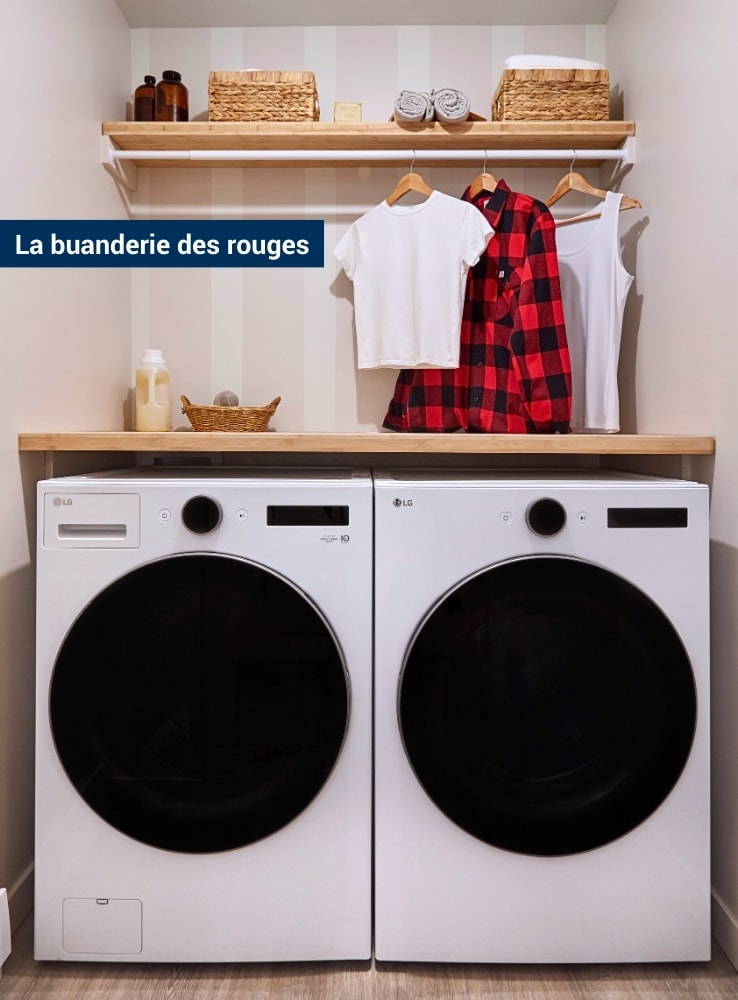 Une petite salle de lavage