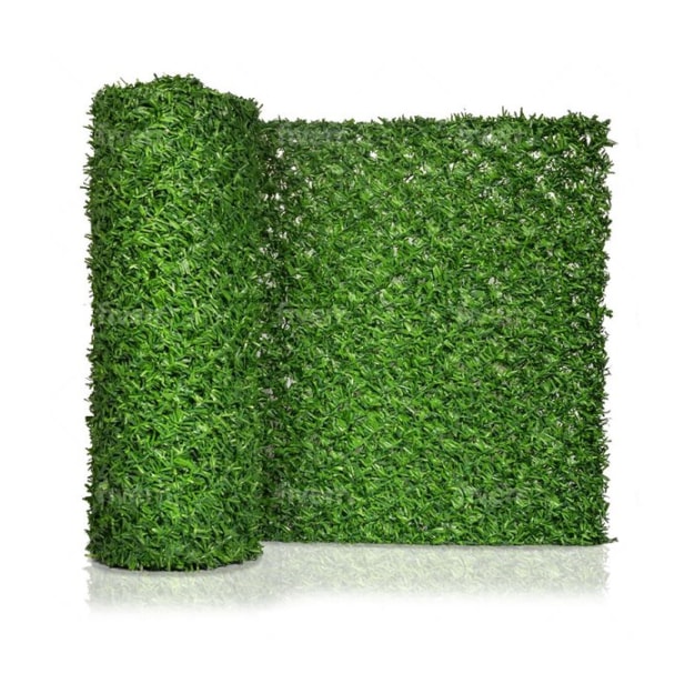 Synthetic Grass Chain Link Fencing