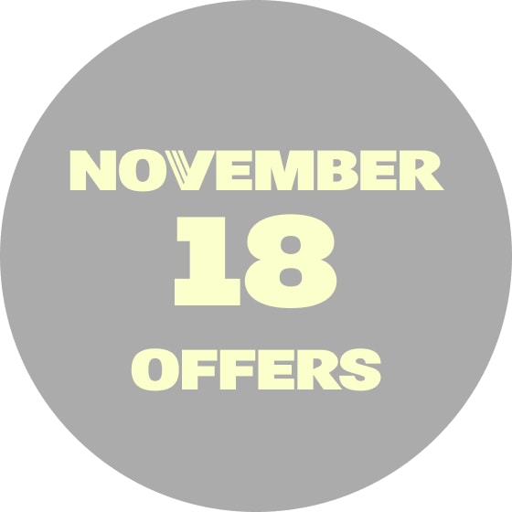 November 18 Offers