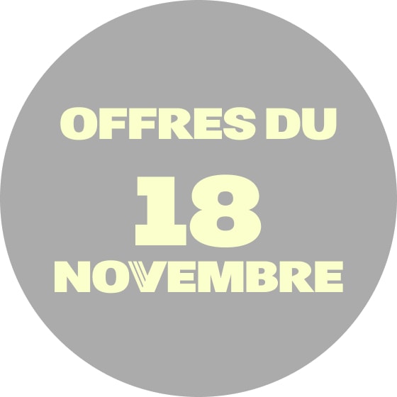 Offres du 18 novembre