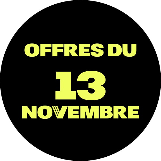 Offres du 13 novembre