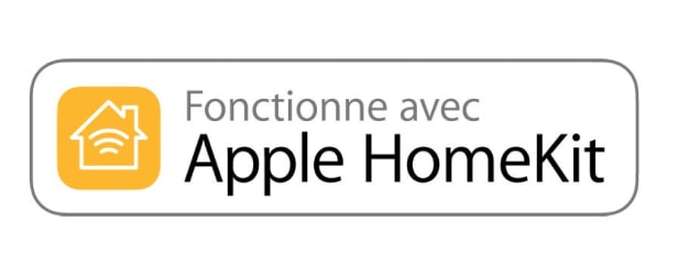 Fonctionne avec HomeKit d’Apple