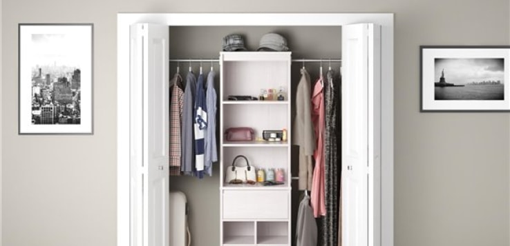 Melamine Closet Organizers Category 