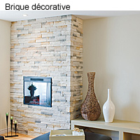 Brique décorative - revêtement de mur